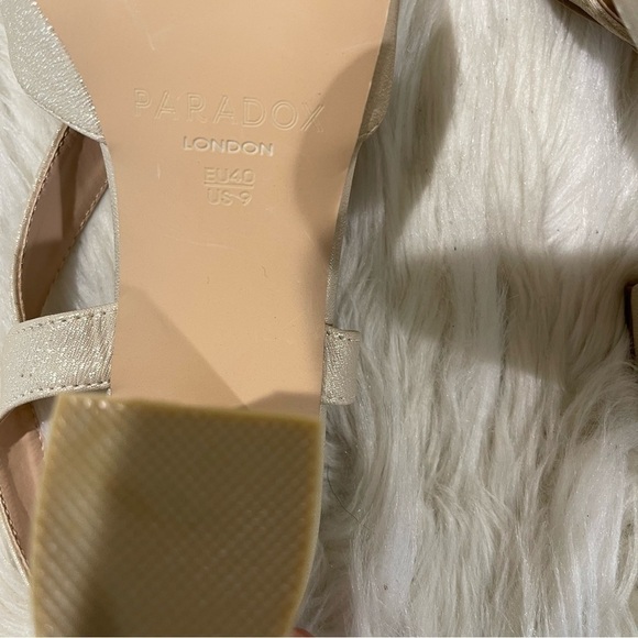 Women’s Paradox London Pink Strappy Block Heel Sandal Heels Size 9 US! - Picture 8 of 11